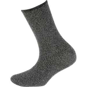 Tommy Hilfiger Underwear Ponožky  černá / stříbrná