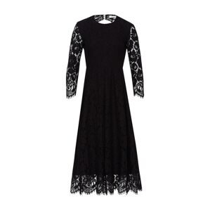 IVY OAK Šaty 'Flared Lace Dress'  černá