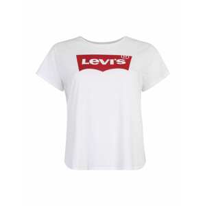 Levi's® Plus Tričko 'PERFECT TEE'  červená / bílá