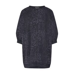 Ragdoll LA Mikina 'Super Oversized Flame Sweatshirt'  šedá / černá