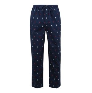 Polo Ralph Lauren Pyžamové kalhoty  bílá / námořnická modř / červená