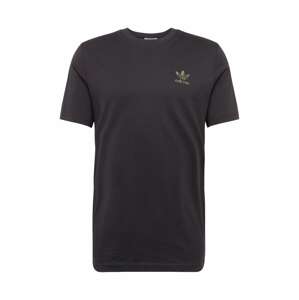 ADIDAS ORIGINALS T-Shirt  černá / zlatá