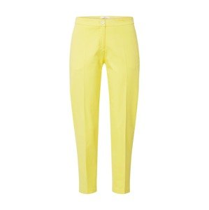 BRAX Kalhoty s puky 'Maron' žlutá