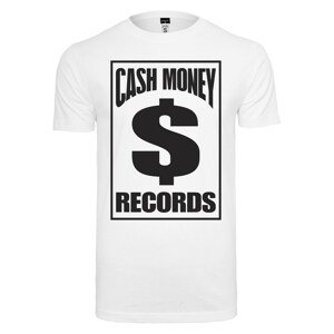 Mister Tee Tričko 'Cash Money Records'  černá / bílá