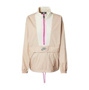 Nike Sportswear Přechodná bunda  bílá / růžová