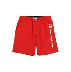 Champion Authentic Athletic Apparel Plavecké šortky  červená