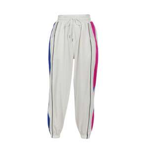 myMo ATHLSR Sportovní kalhoty  bílá / pink / modrá / černá