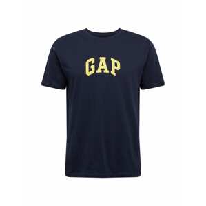 GAP Tričko  námořnická modř / žlutá