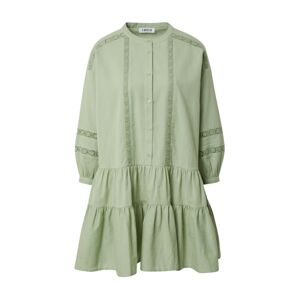EDITED Košilové šaty 'Despina'  tyrkysová / zelená