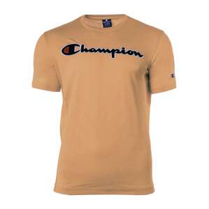Champion Authentic Athletic Apparel Tričko  černá / bílá / světle hnědá