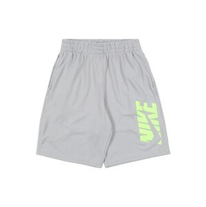 Nike Sportswear Kalhoty  svítivě zelená / šedá