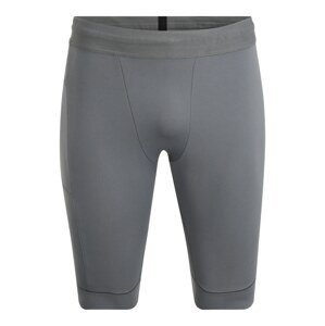 NIKE Sportovní kalhoty 'Nike Yoga Dri-FIT' šedá