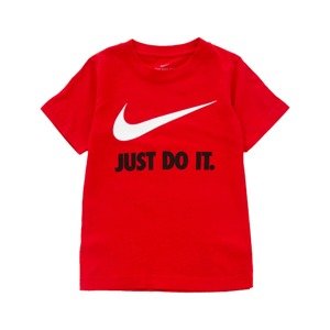 Nike Sportswear Funkční tričko  červená / bílá / černá