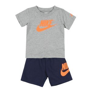 Nike Sportswear Sada 'NSW FRENCH TERRY SHORT SET'  námořnická modř / šedá