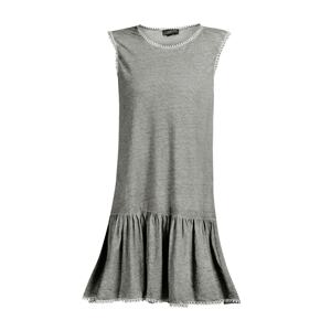 DreiMaster Vintage Letní šaty  šedý melír