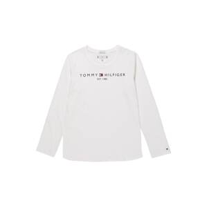 TOMMY HILFIGER Shirt  white / navy / fire red