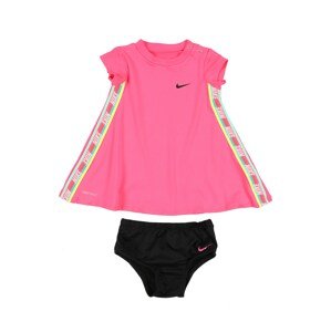 Nike Sportswear Šaty 'RAINBOW TAPING DRESS'  pink