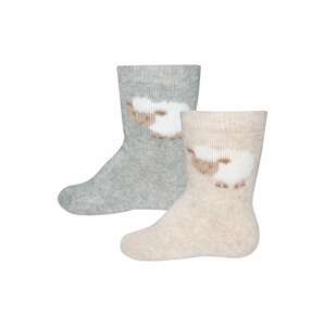 EWERS Ponožky  béžová / šedá