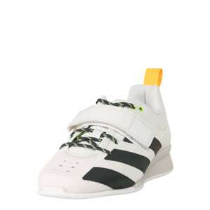 ADIDAS PERFORMANCE Sportovní boty 'Adipower'  bílá / černá / svítivě zelená / jasně oranžová