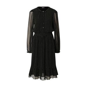 Stella Nova Košilové šaty 'Saga'  černá / bílá