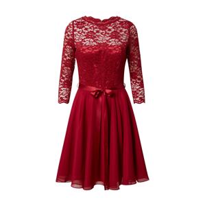 SWING Koktejlové šaty  jasně červená