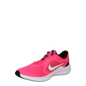 NIKE Sportovní boty 'DOWNSHIFTER 10'  černá / tmavě růžová / bílá