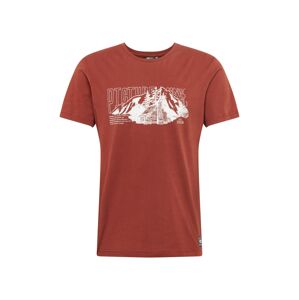 Picture Organic Clothing Funkční tričko 'GRAHAM'  červená / bílá