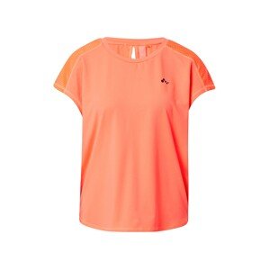 ONLY PLAY Funkční tričko  svítivě oranžová / broskvová