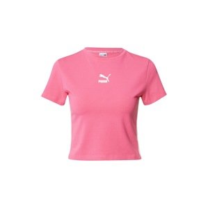 PUMA Tričko pink / bílá
