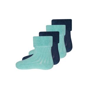 EWERS Ponožky  pastelová modrá / tmavě modrá