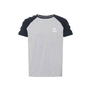 Hummel Funkční tričko 'Mark'  světle šedá / bílá / černá
