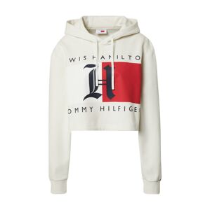TOMMY HILFIGER Sweatshirt  'Lewis Hamilton'  červená / slonová kost / námořnická modř