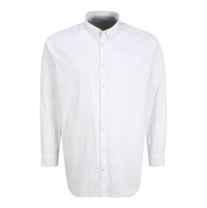 TOM TAILOR Men + Společenská košile 'Oxford'  bílá