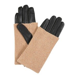 ONLY Handschuhe  černá / béžová