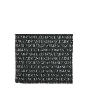 ARMANI EXCHANGE Peněženka  černá / šedá