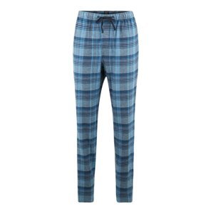 SCHIESSER Pyžamové kalhoty  chladná modrá / tyrkysová / světlemodrá