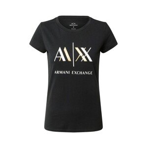 ARMANI EXCHANGE Shirt '6Hytah'  zlatá / černá