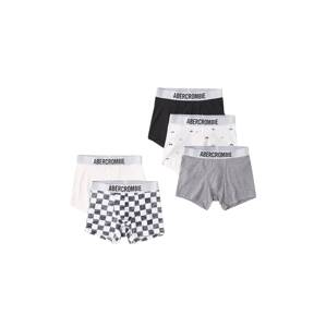 Abercrombie & Fitch Spodní prádlo  bílá / černá / pastelově růžová / šedý melír
