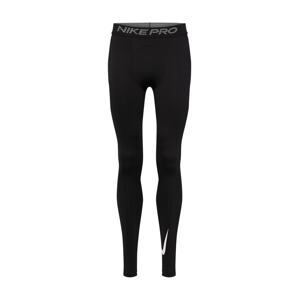NIKE Sportovní kalhoty 'Pro Warm'  bílá / černá