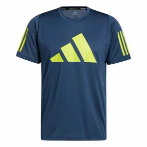 ADIDAS PERFORMANCE Funkční tričko 'FreeLift'  marine modrá / svítivě žlutá