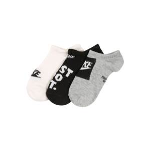 Nike Sportswear Ponožky  černá / bílá / mix barev / šedý melír
