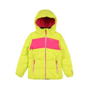 ICEPEAK Outdoorová bunda  pink / žlutá