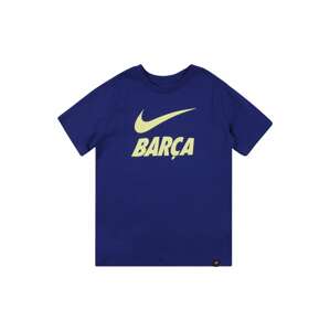 NIKE Funkční tričko 'FC Barcelona'  královská modrá / bílá