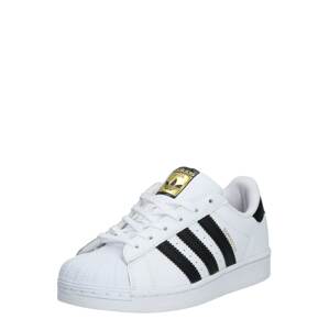 ADIDAS ORIGINALS Sportovní boty 'Superstar'  bílá / černá / zlatá
