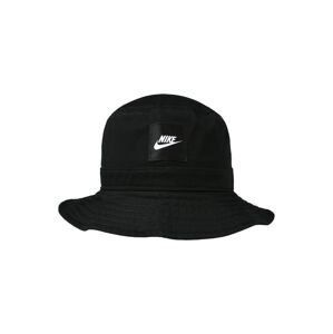 Nike Sportswear Klobouk 'BUCKET CORE'  černá / bílá