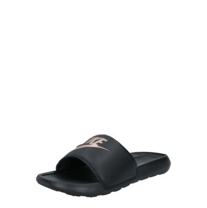 Nike Sportswear Pantofle 'Victori One'  růžově zlatá / černá