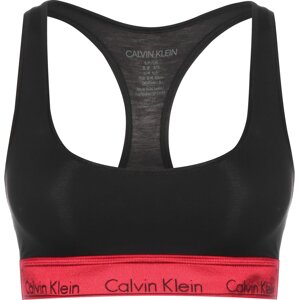 Calvin Klein Underwear Podprsenka ' Unlined '  černá / červená