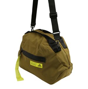 ADIDAS PERFORMANCE Sportovní taška  khaki / černá / svítivě žlutá