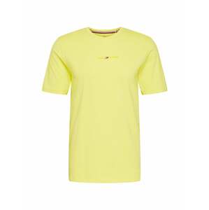 Tommy Sport Funkční tričko  žlutá / bílá / červená