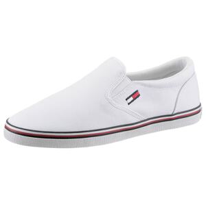 Tommy Jeans Slip on boty  bílá / červená / modrá